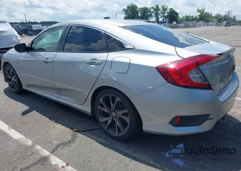 2019 Honda Civic Sport from USA, damaged, VIN 2HGFC2F82KH507136